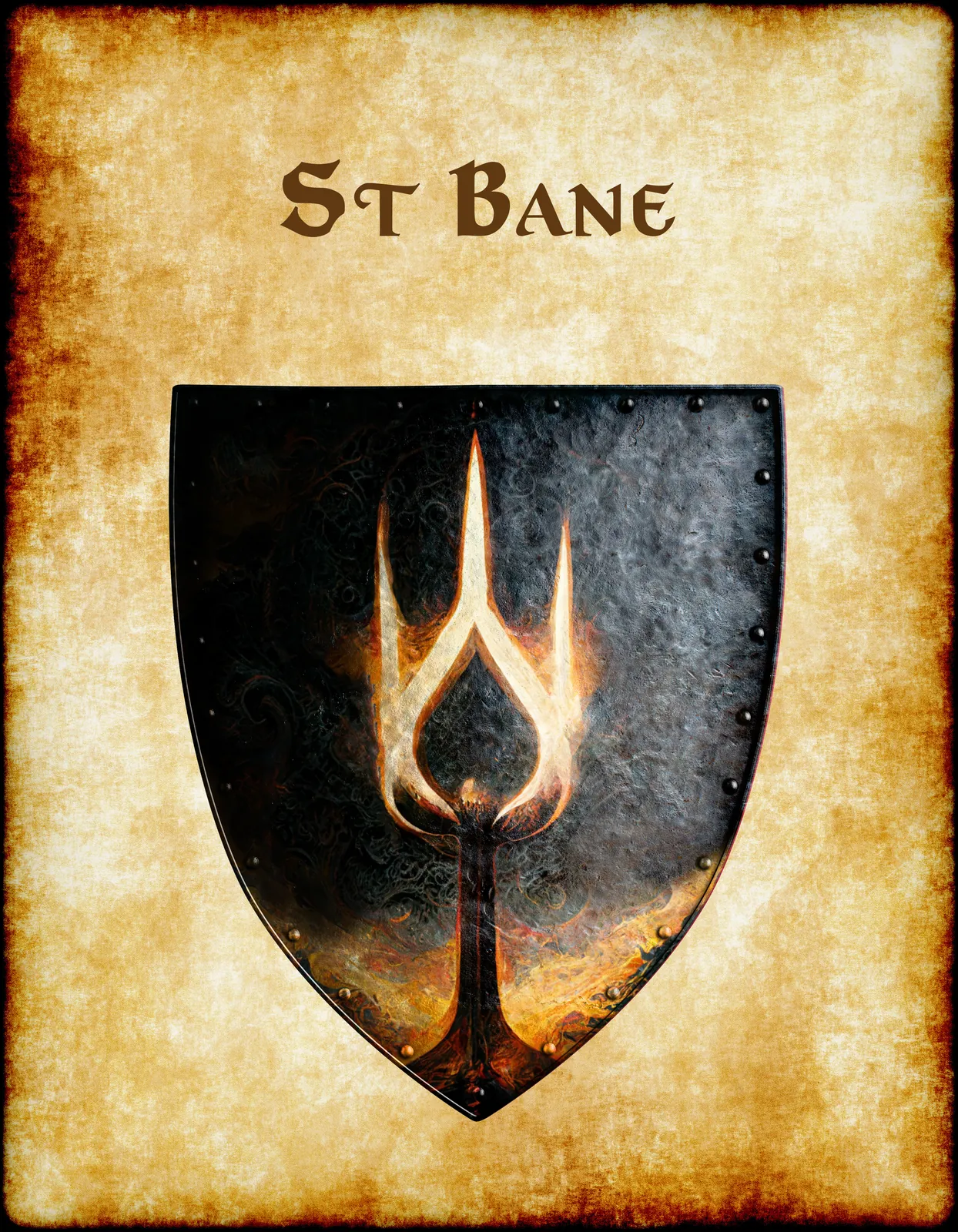 St Bane Canvas Art Print from Anna Meyer - Image 2