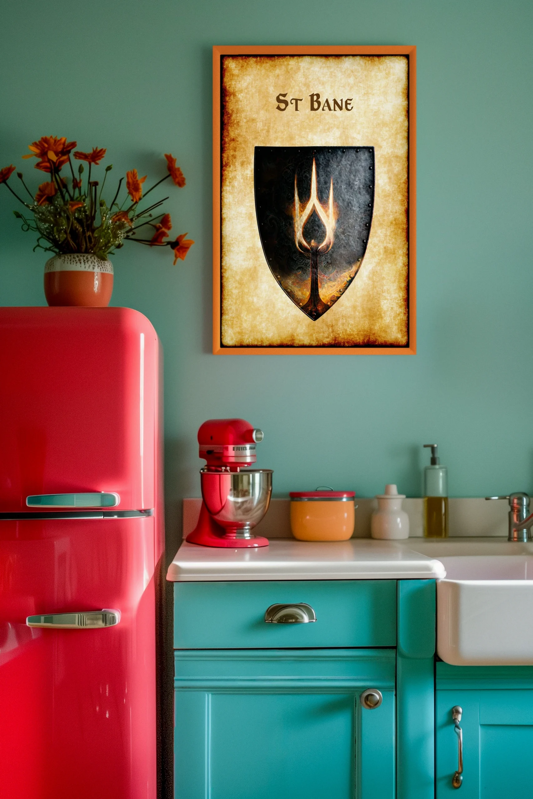 St Bane Canvas Art Print from Anna Meyer - Image 4