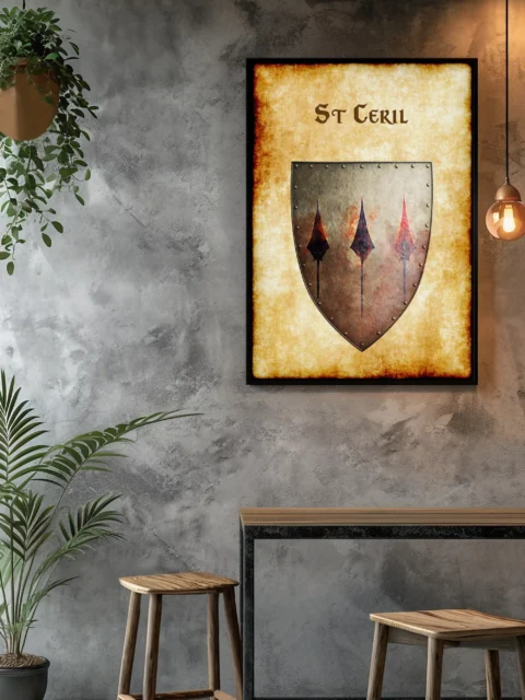 St Ceril Fantasy Art Print from Anna Meyer