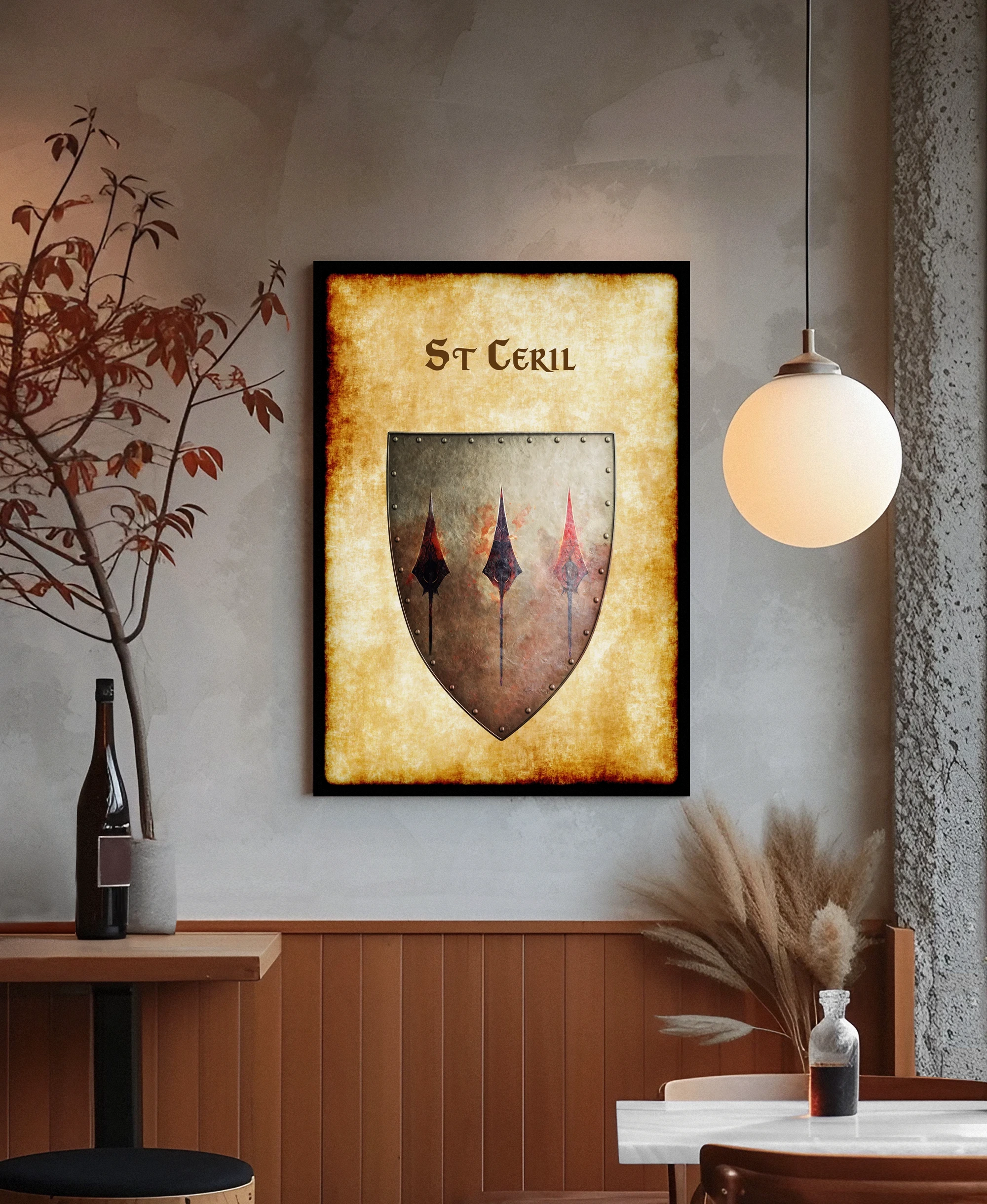 St Ceril Fine Art Canvas from Anna Meyer - Image 5