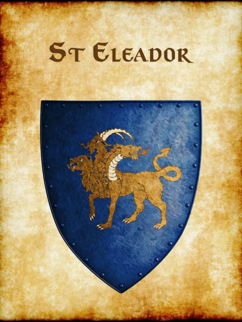 Alternative view of St Eleador Canvas Wall Art from Anna Meyer