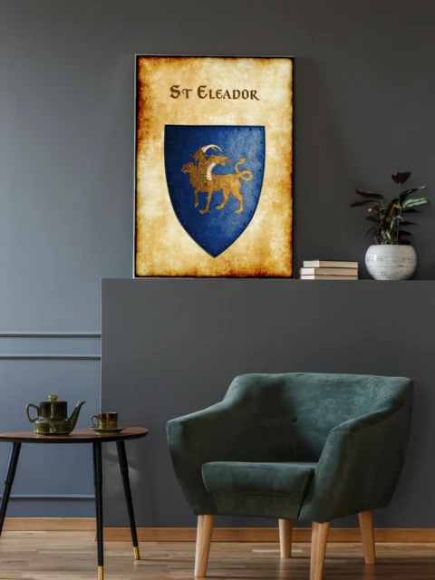 St Eleador Canvas Wall Art from Anna Meyer
