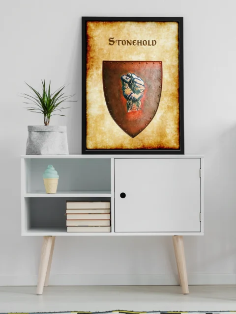 Stonehold Fantasy Art Print from Anna Meyer