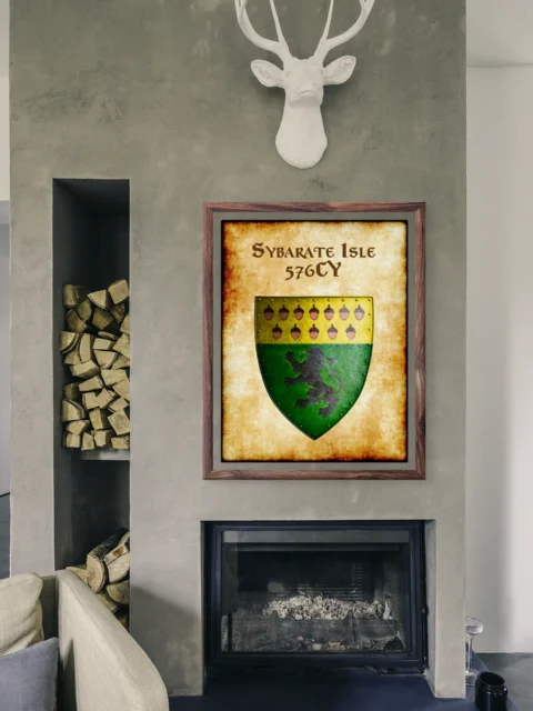 Sybarate Isle 576Cy Canvas Print from Anna Meyer