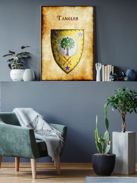 Tangles Fine Art Canvas from Anna Meyer