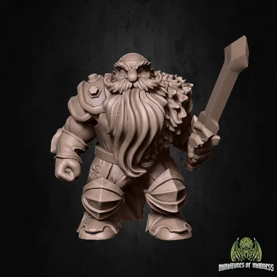 Thodok Murdinrum — Clan Oakentap Dwarf Miniature - Image 2