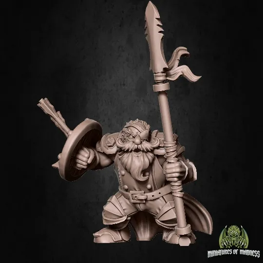 Thonak Heirnof — Clan Oakentap Dwarf Miniature - Image 2