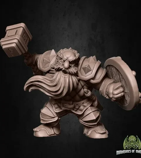 Thorerl Klordak — Clan Oakentap Dwarf Miniature