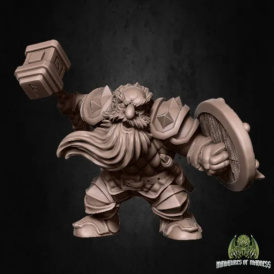 Thorerl Klordak — Clan Oakentap Dwarf Miniature