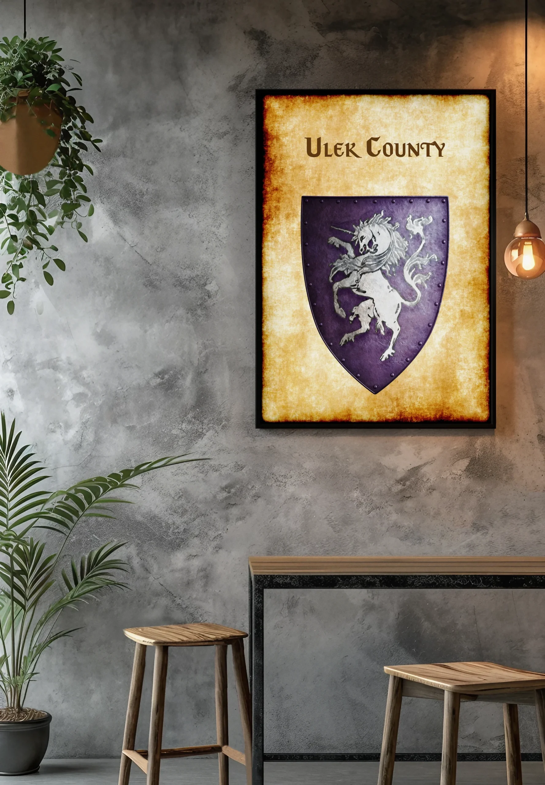 Ulek County Fantasy Canvas Print from Anna Meyer - Image 3