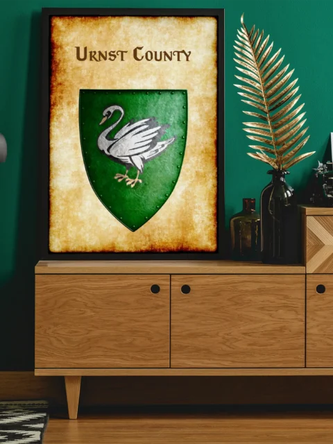 Urnst County Canvas Print from Anna Meyer