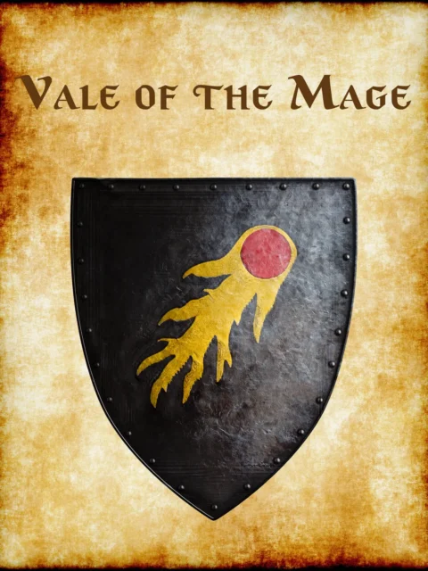 Alternative view of Vale Of The Mage Fantasy Canvas Artwork from Anna Meyer