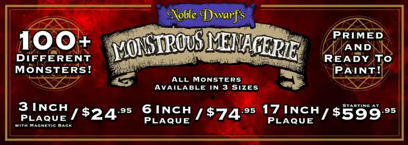 Monstrous Menagerie of Dwarf Monsters for Tabletop Gaming.