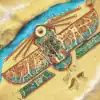 Aerial view of a fortified coastal city with multiple walled districts.